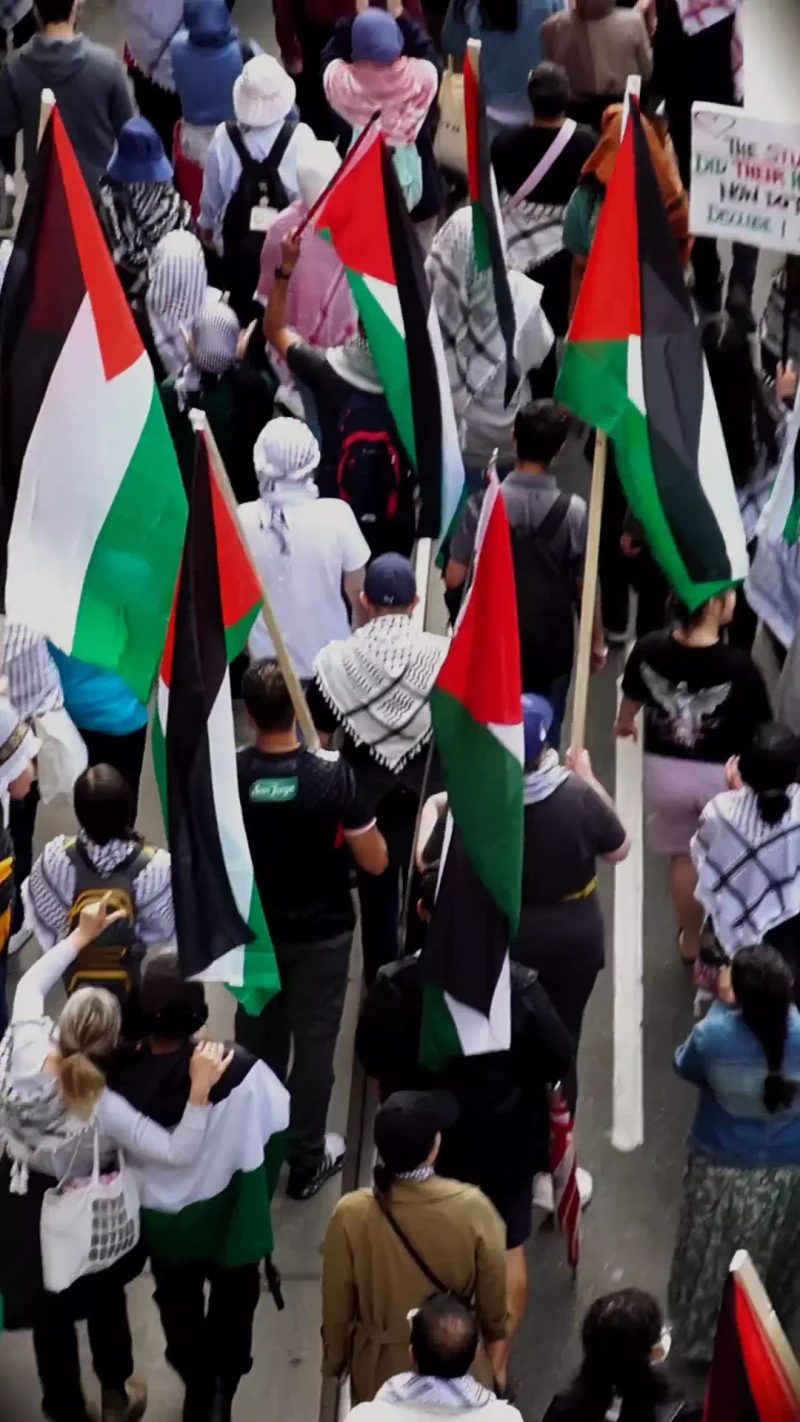 Anti-Israel Rally Toronto Instagram May 27 2024_Habiba Zaghloul Participates in Encampment Rally.mp4_#1